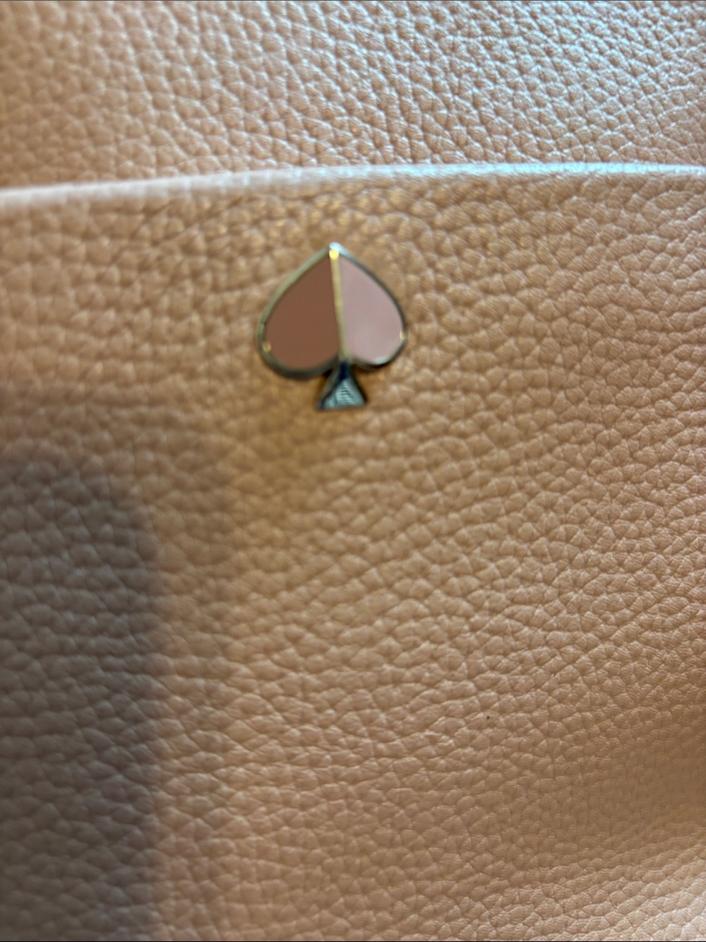 kate spade new York Polly  Pebbled pink Leather Backpack - Picture 2 of 14